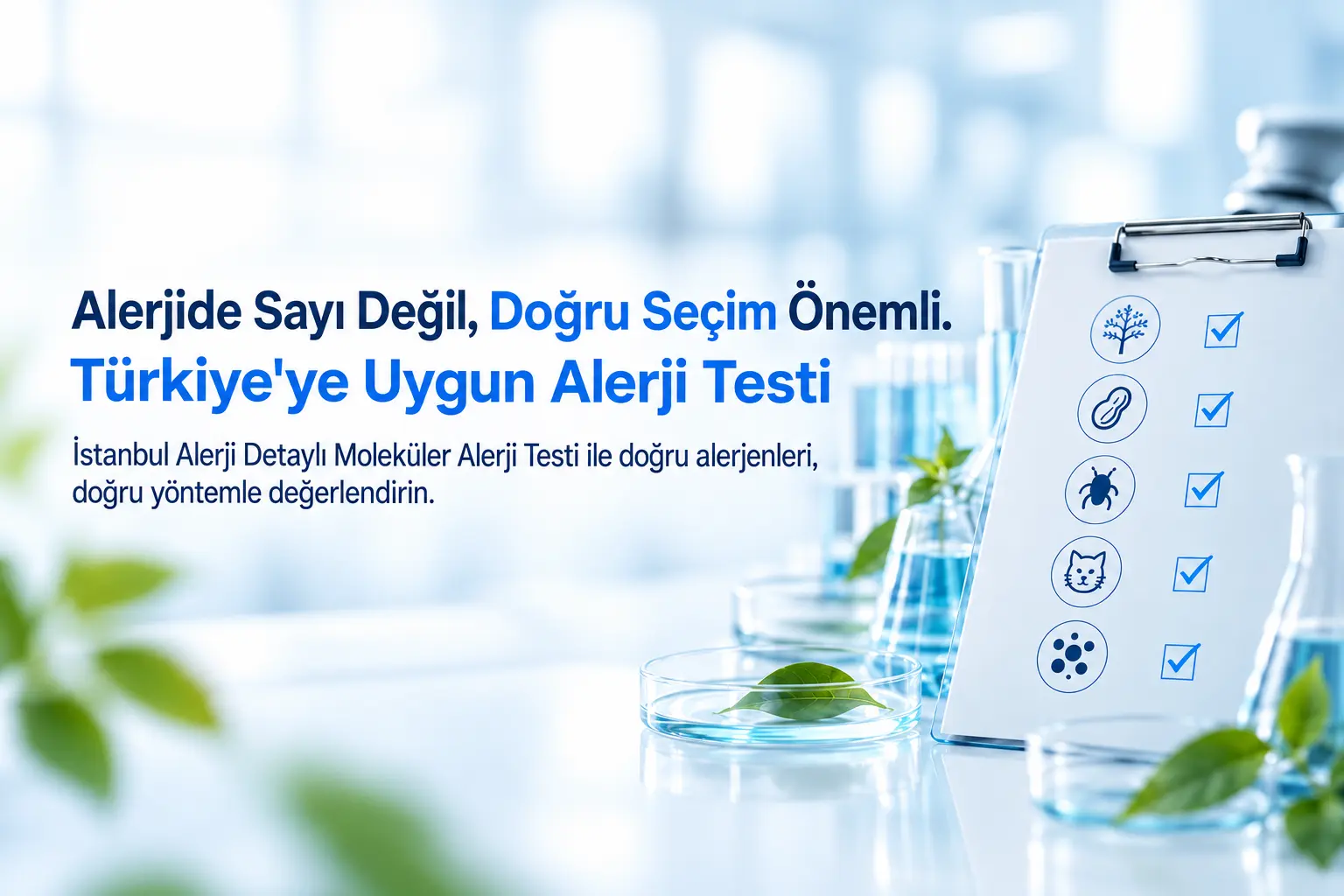 Daha Fazla Alerjen Değil, Doğru Alerjenler İle Alerji Testi