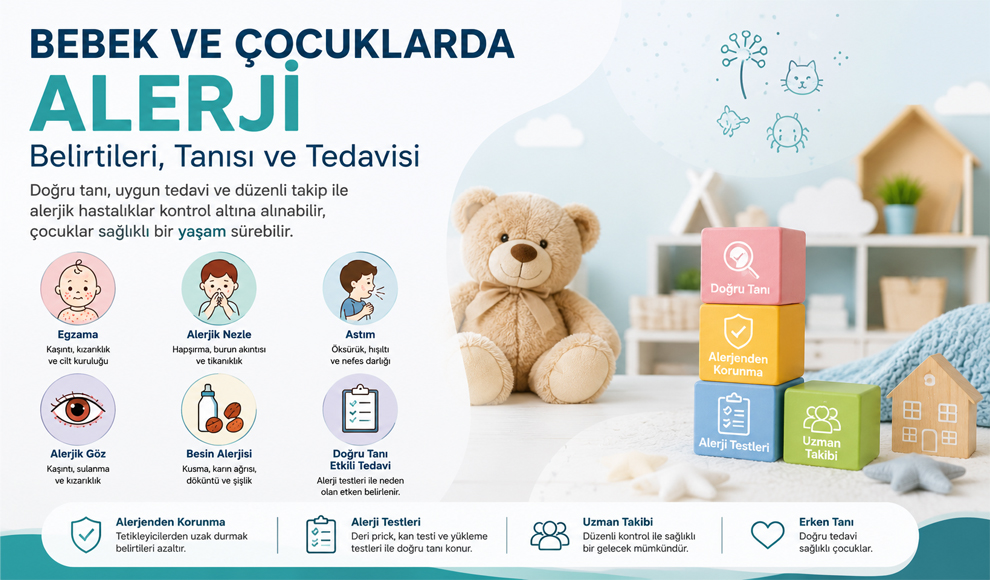 Bebek ve Çocuklarda Alerji