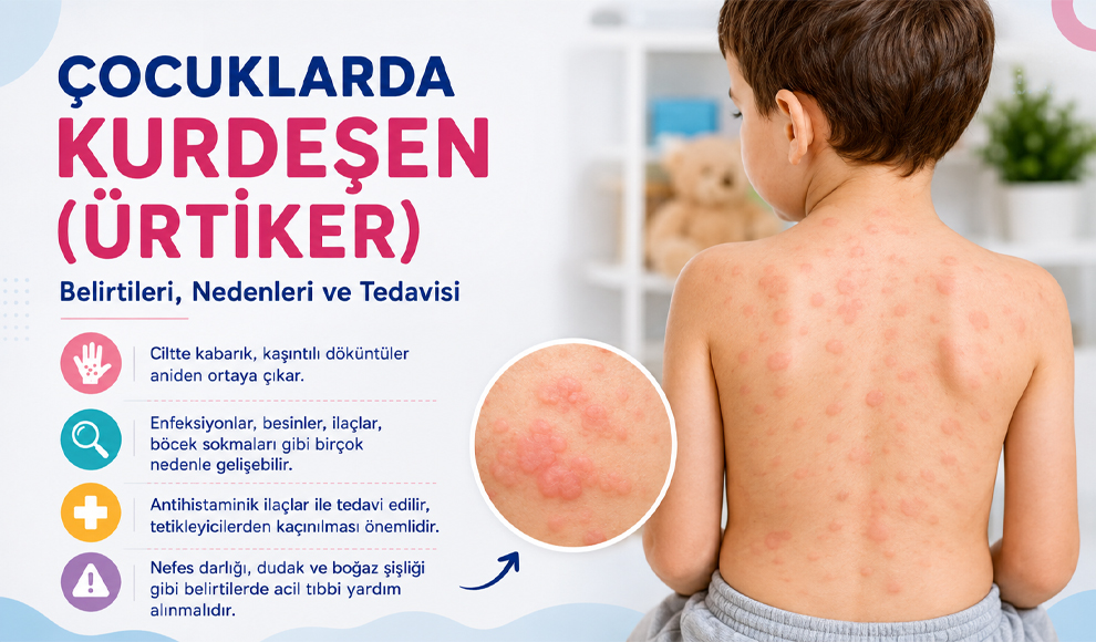 Çocuklarda Kurdeşen (Ürtiker)