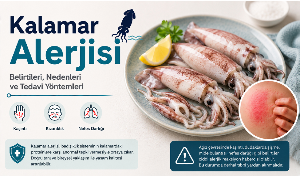 Kalamar Alerjisi Kalamar Alerjisi