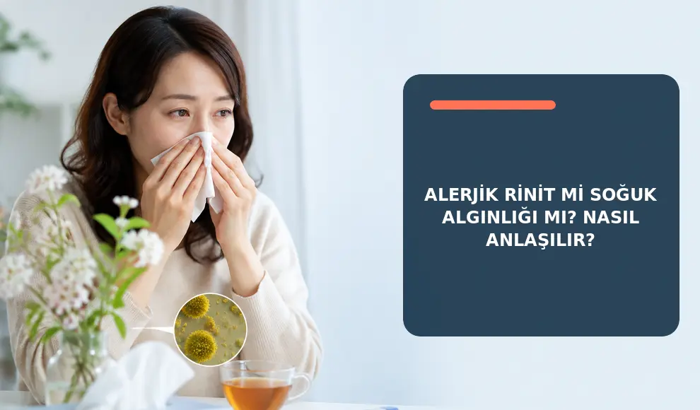 Alerjik Rinit mi Soğuk Algınlığı mı? Nasıl Anlaşılır?