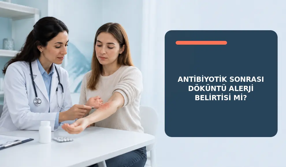 Antibiyotik Sonrası Döküntü Alerji Belirtisi mi?