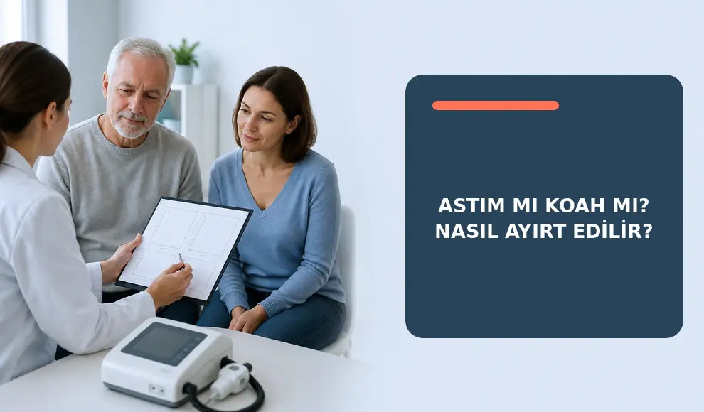 Astım mı KOAH mı? Nasıl Ayırt Edilir? Astım mı KOAH mı? Nasıl Ayırt Edilir?