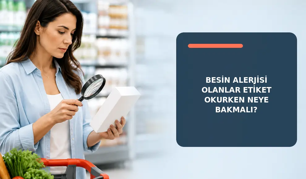 Besin Alerjisi Olanlar Etiket Okurken Neye Bakmalı? Besin Alerjisi Olanlar Etiket Okurken Neye Bakmalı?