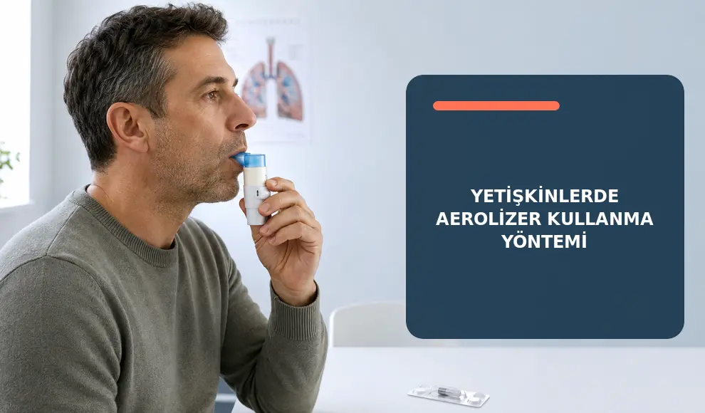 Yetişkinlerde Aerolizer Kullanma Yöntemi