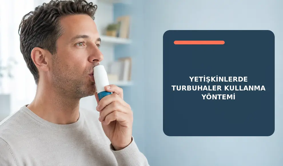 Yetişkinlerde Turbuhaler Kullanma Yöntemi Yetişkinlerde Turbuhaler Kullanma Yöntemi