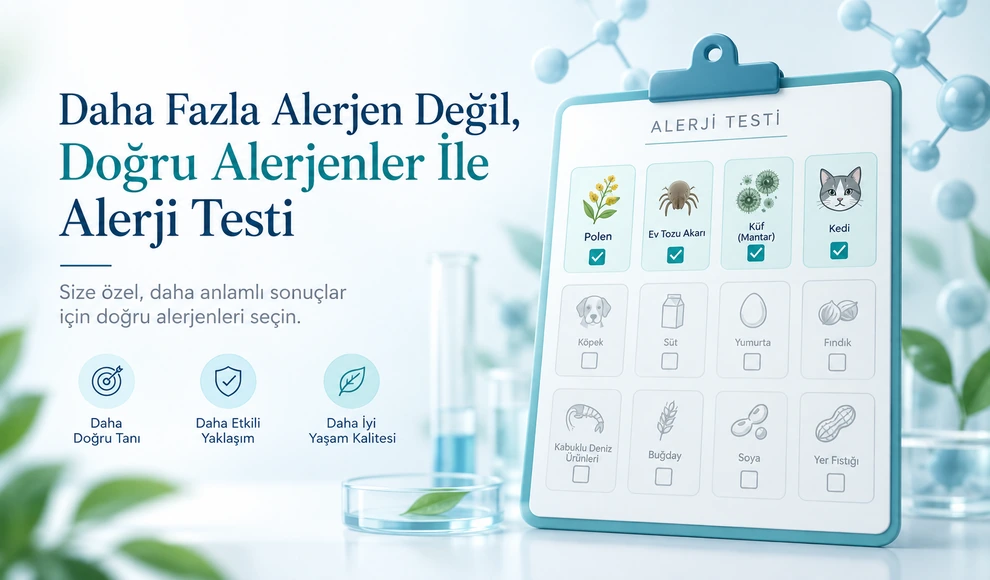 Daha Fazla Alerjen Değil, Doğru Alerjenler İle Alerji Testi